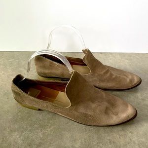 DOLCE VITA Suede Flat Brown 11 Slip On
